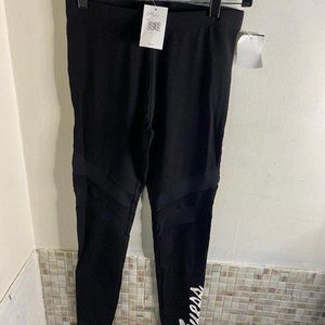 Guess black and mesh leggings (New-Sz S)